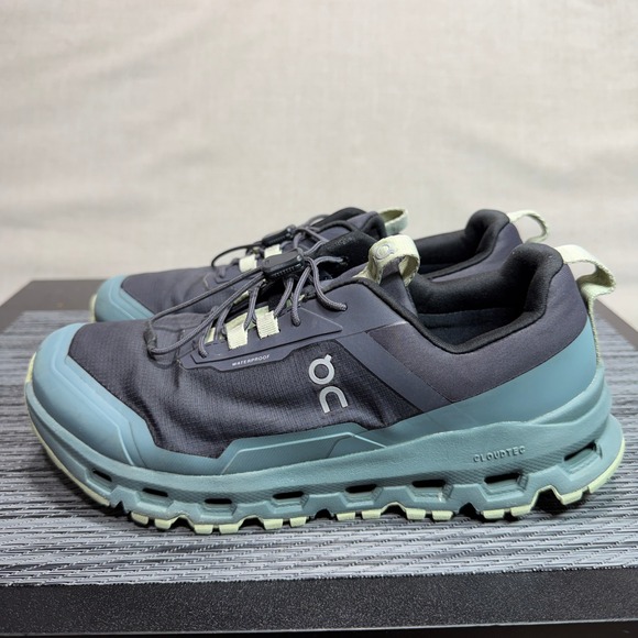 On Running Other - On Cloudhero Waterproof Hiking Shoes - Kids Size 4.5Y -  Blue Iron Sea Running